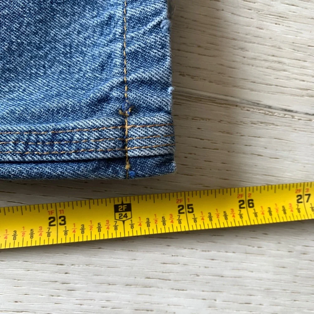 Carhartt Men's 48x30 Dark Blue Washed‎ Denim Carpenter Jeans